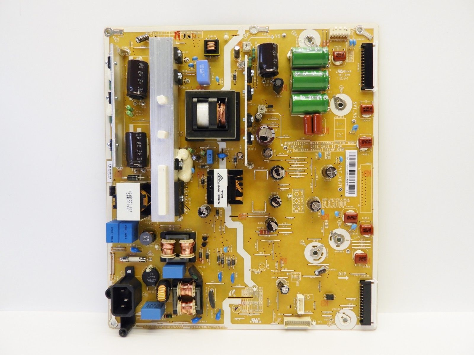 Samsung BN44-00599A Power Supply Board PSPF251503A P51HF_DSM